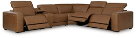 Magic Man Power Reclining Sectional with Console - House n2 Home Furniture (Manchester,GA)