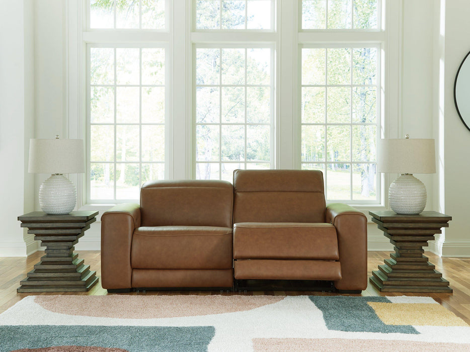 Magic Man Power Reclining Sectional Loveseat - House n2 Home Furniture (Manchester,GA)