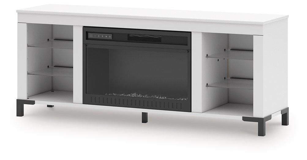 Brollevi 60" TV Stand with Electric Fireplace - House n2 Home Furniture (Manchester,GA)