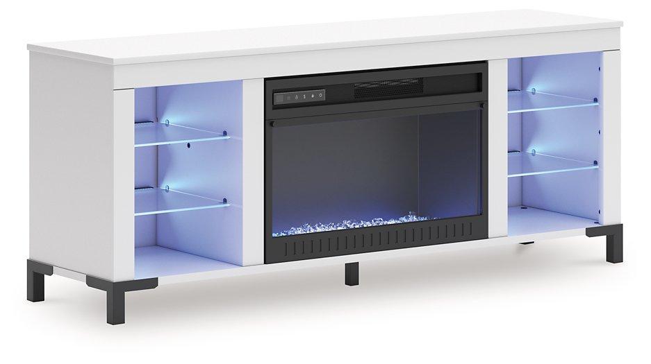 Brollevi 60" TV Stand with Electric Fireplace - House n2 Home Furniture (Manchester,GA)