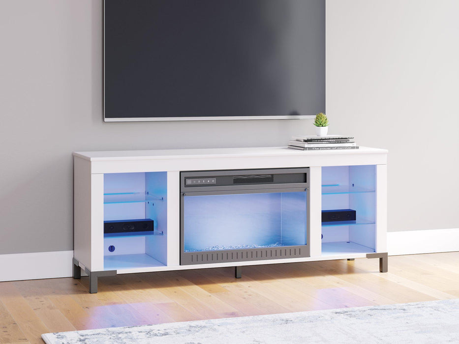 Brollevi 60" TV Stand with Electric Fireplace - House n2 Home Furniture (Manchester,GA)