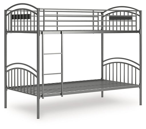 Lanceburg Bunk Bed with Ladder - House n2 Home Furniture (Manchester,GA)
