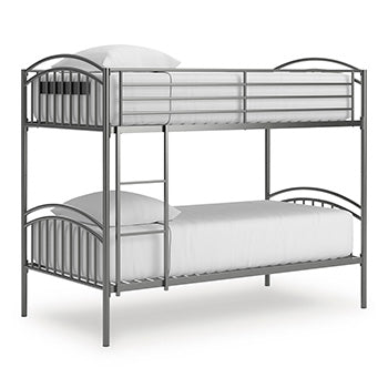 Lanceburg Bunk Bed with Ladder - House n2 Home Furniture (Manchester,GA)