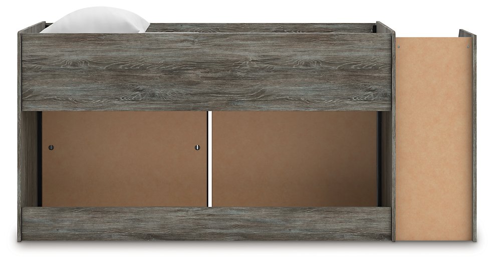 Frandern Loft Bed with Bookcase and Drawer Storage - House n2 Home Furniture (Manchester,GA)