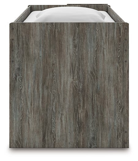 Frandern Loft Bed with Bookcase and Drawer Storage - House n2 Home Furniture (Manchester,GA)