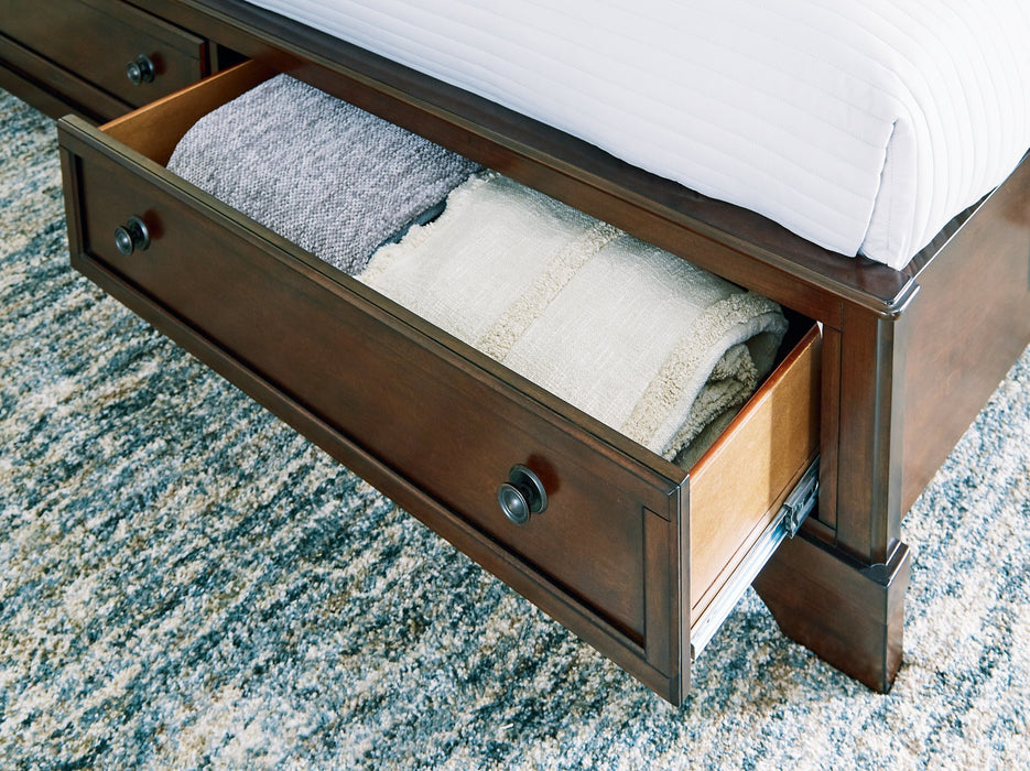 Trellington Sleigh Storage Bed - House n2 Home Furniture (Manchester,GA)