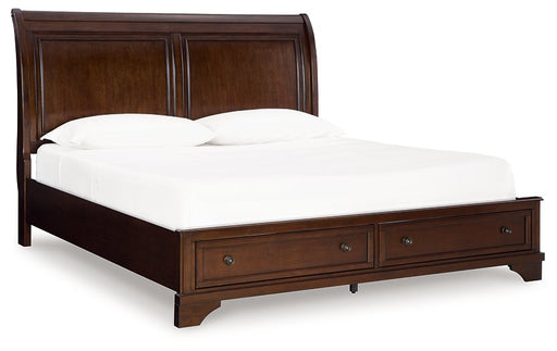 Trellington Sleigh Storage Bed - House n2 Home Furniture (Manchester,GA)