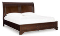 Trellington Sleigh Storage Bed - House n2 Home Furniture (Manchester,GA)