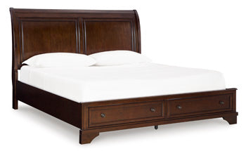 Trellington Sleigh Storage Bed - House n2 Home Furniture (Manchester,GA)