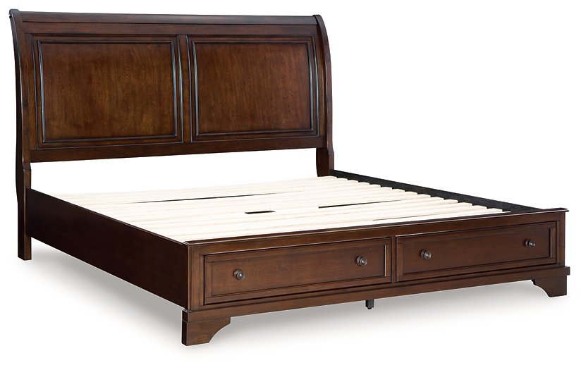 Trellington Sleigh Storage Bed - House n2 Home Furniture (Manchester,GA)