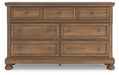 Feddinger Dresser and Mirror - House n2 Home Furniture (Manchester,GA)