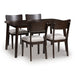 Mallenette Dining Table and 4 Chairs (Set of 5) - House n2 Home Furniture (Manchester,GA)