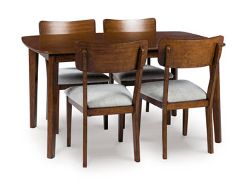 Tameride Dining Table and 4 Chairs (Set of 5) - House n2 Home Furniture (Manchester,GA)