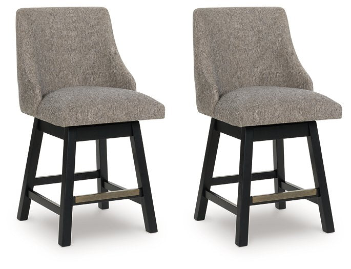 Neymorton Counter Height Barstool (Set of 2) - House n2 Home Furniture (Manchester,GA)