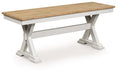 Purlaney 48" Dining Bench - House n2 Home Furniture (Manchester,GA)