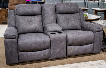 Brysonview Reclining Loveseat with Console - House n2 Home Furniture (Manchester,GA)