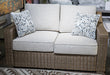 Laguna Heights Outdoor Loveseat with Cushion - House n2 Home Furniture (Manchester,GA)