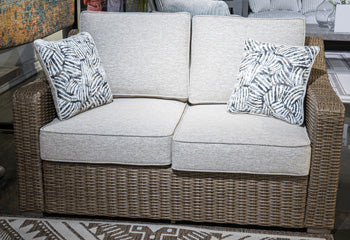 Laguna Heights Outdoor Loveseat with Cushion - House n2 Home Furniture (Manchester,GA)