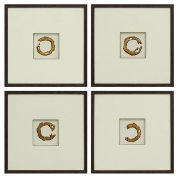 Dallbourne Wall Art (Set of 4) - House n2 Home Furniture (Manchester,GA)