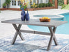 Half Moon Beach Outdoor Dining Table - House n2 Home Furniture (Manchester,GA)