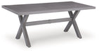 Half Moon Beach Outdoor Dining Table - House n2 Home Furniture (Manchester,GA)