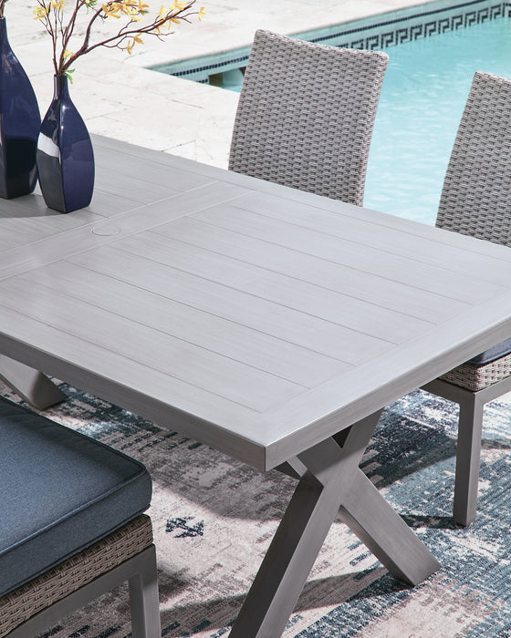 Half Moon Beach Outdoor Dining Table - House n2 Home Furniture (Manchester,GA)