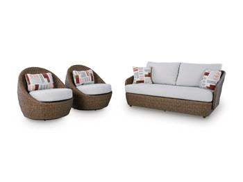 Double Point Outdoor Seating Set - House n2 Home Furniture (Manchester,GA)