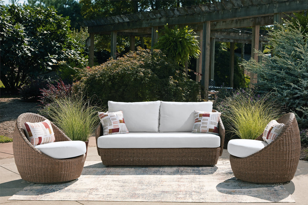 Double Point Outdoor Seating Set - House n2 Home Furniture (Manchester,GA)