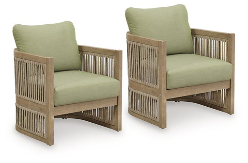 Serena Shores Outdoor Lounge Chair (Set of 2) - House n2 Home Furniture (Manchester,GA)