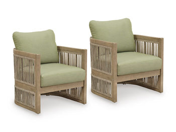 Serena Shores Outdoor Lounge Chair (Set of 2) - House n2 Home Furniture (Manchester,GA)