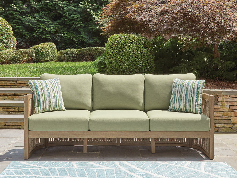 Serena Shores Outdoor Sofa with Cushion - House n2 Home Furniture (Manchester,GA)