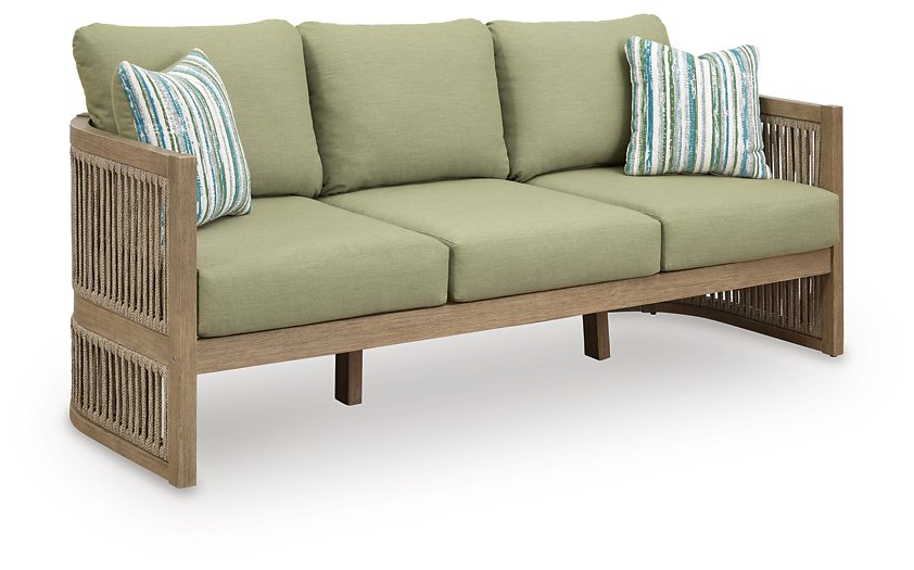 Serena Shores Outdoor Sofa with Cushion - House n2 Home Furniture (Manchester,GA)