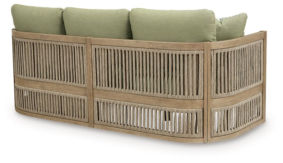 Serena Shores Outdoor Sofa with Cushion - House n2 Home Furniture (Manchester,GA)