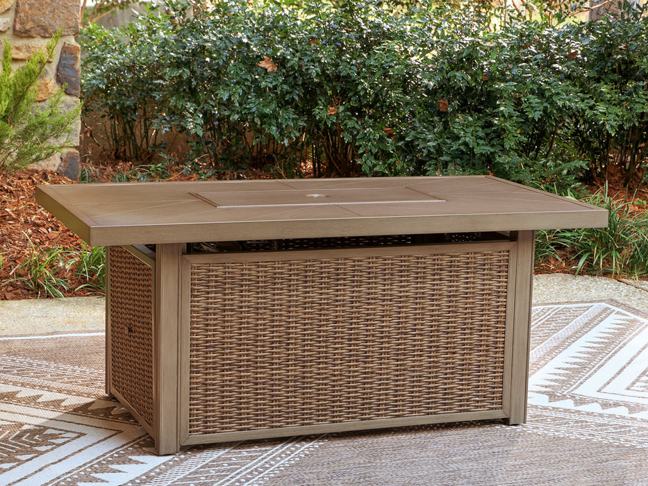 Laguna Heights Outdoor Fire Pit Table - House n2 Home Furniture (Manchester,GA)