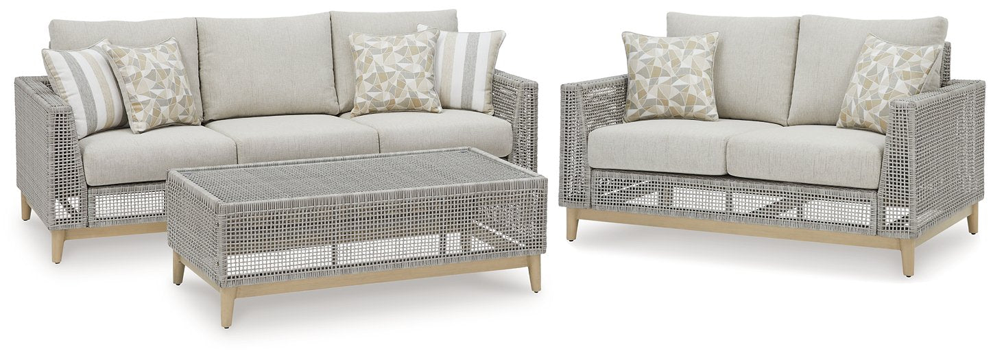 Seton Creek Outdoor Seating Set - House n2 Home Furniture (Manchester,GA)