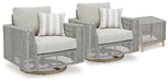 Seton Creek Outdoor Seating Set - House n2 Home Furniture (Manchester,GA)
