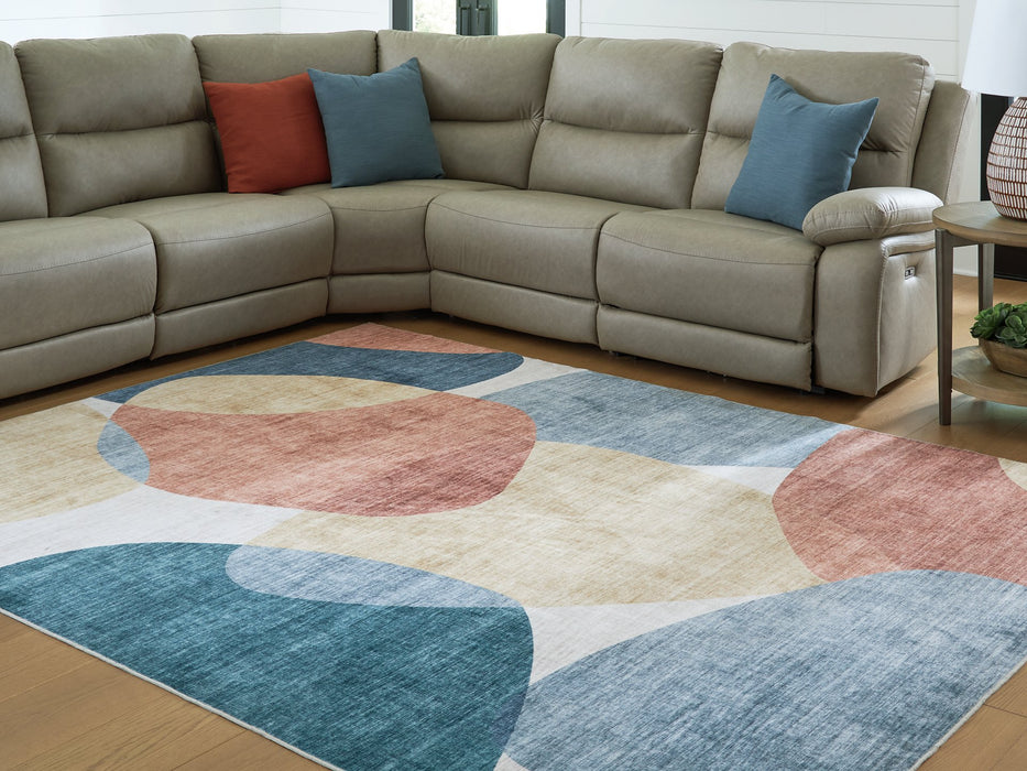 Chanleigh Washable 7'6" x 9'6" Area Rug - House n2 Home Furniture (Manchester,GA)