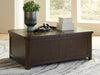 Breckington Coffee Table With Storage - House n2 Home Furniture (Manchester,GA)