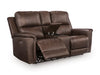 Bleckley Power Reclining Loveseat with Console - House n2 Home Furniture (Manchester,GA)