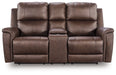 Bleckley Power Reclining Loveseat with Console - House n2 Home Furniture (Manchester,GA)