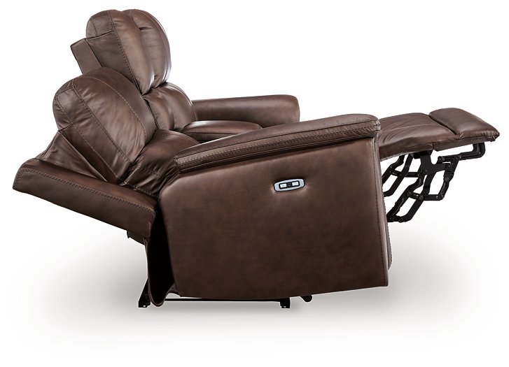 Bleckley Power Reclining Loveseat with Console - House n2 Home Furniture (Manchester,GA)