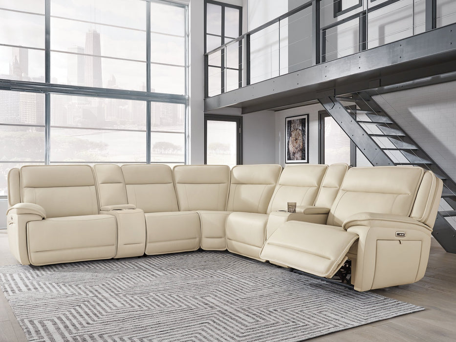 Double Deal Reclining Sectional with 2 Consoles - House n2 Home Furniture (Manchester,GA)
