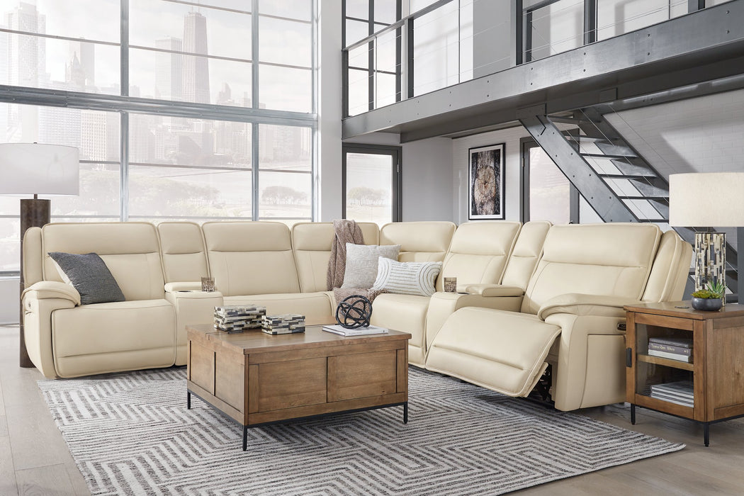 Double Deal Reclining Sectional with 2 Consoles - House n2 Home Furniture (Manchester,GA)