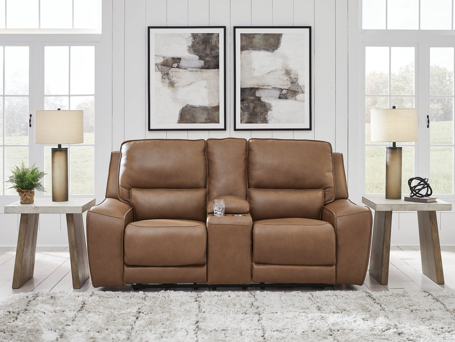 DeepWakes Power Reclining Loveseat with Console - House n2 Home Furniture (Manchester,GA)