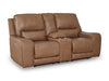 DeepWakes Power Reclining Loveseat with Console - House n2 Home Furniture (Manchester,GA)