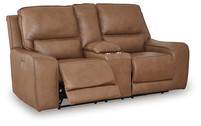 DeepWakes Power Reclining Loveseat with Console - House n2 Home Furniture (Manchester,GA)