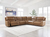 DeepWakes Reclining Sectional with Storage Console - House n2 Home Furniture (Manchester,GA)