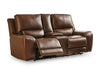 DeepWakes Power Reclining Loveseat with Console - House n2 Home Furniture (Manchester,GA)