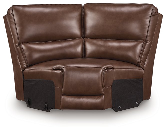 DeepWakes Reclining Sectional with Storage Console - House n2 Home Furniture (Manchester,GA)