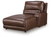 DeepWakes Power Reclining Sectional with Chaise - House n2 Home Furniture (Manchester,GA)